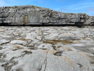 Site d'Inishmore, dans les îles d’Aran au large de la côte ouest de l’Irlande