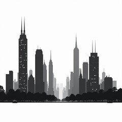 Fototapeta premium new york skyline