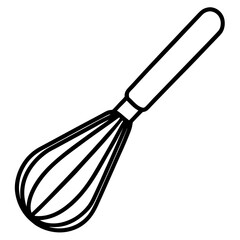 Simple Whisk Vector