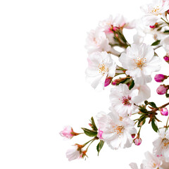 Spring blossoms in soft focus