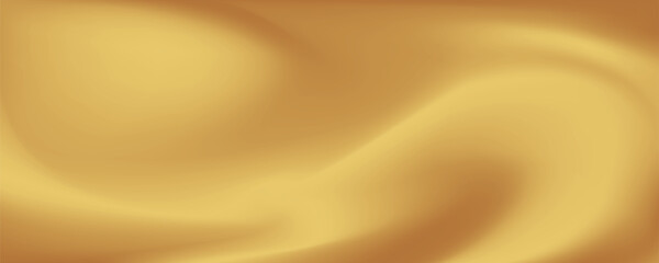 Gold abstract blurred gradient background. Vector illustration.