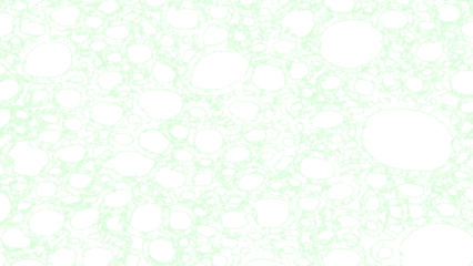 Abstract white grunge circles pattern, hand-drawn with a rough chalk texture. This graphic element is isolated with a transparent background, ideal for artistic design, overlays, and masks.