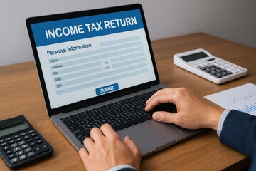 Filing Income Tax Return Online with Laptop: A Modern Approach to Finance