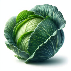 Obraz premium Fresh Green Cabbage