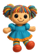 Cute cartoon doll toy.