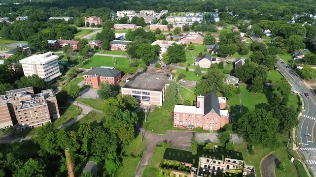 The campus of St Augustine's University, an HBCU in Raleigh, NC