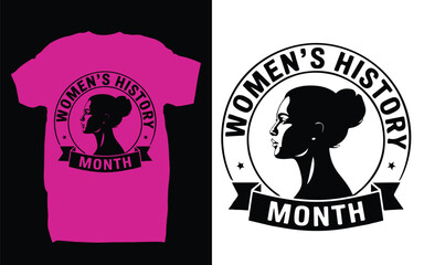 Women’s History Month T-Shirt Design 