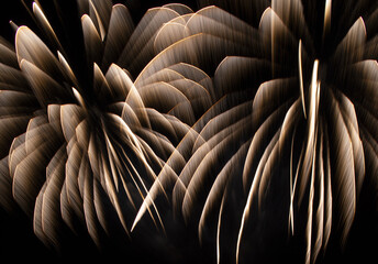 Feu d'artifice 2025 à Mèze dans le département de l'Hérault - Région Occitanie