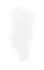 Realistic dense white steam or smoke cloud with transparent background perfect for depicting fire, industrial pollution, vapor, or explosion effects in visual design, illustration, or compositing