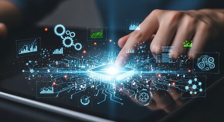 Interactive Data Visualization on Tablet, Technology Trends, Digital Interface