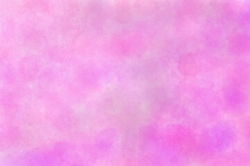 Abstract Pink Background with Copy Space Rose Violet Watercolor Wash Decorative Soft Texture.