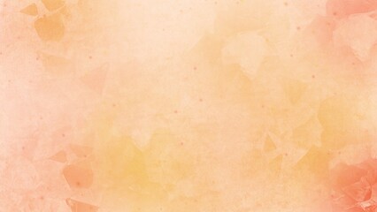 Warm Peach Watercolor Gradient Abstract Background Texture.