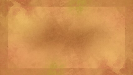 Obraz premium Old Paper Texture Golden Orange Watercolor Gradient Abstract Luxury Background Texture.