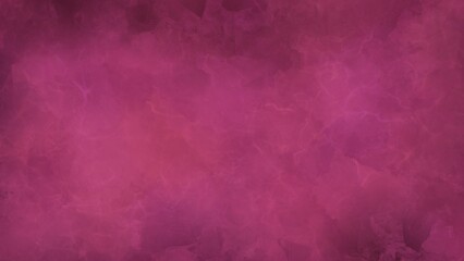 Pink Grunge Texture Intense Plum Watercolor Artistic Abstract Background.
