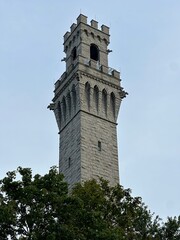 Obraz premium Pilgrim monument - the tallest tower