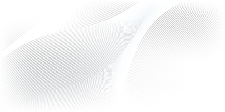 Premium background design with diagonal lines pattern in gray. White vector horizontal template for business banners, formal invitations.