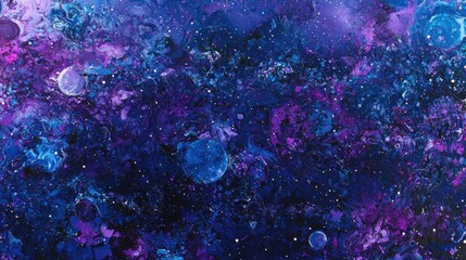 Fototapeta premium Abstract cosmic space background