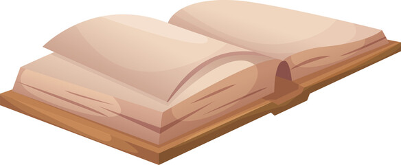 vector illustration of book