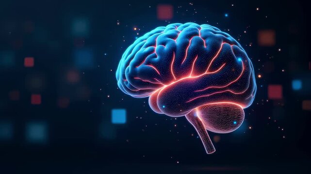 AIpowered digital brain visualized as a futuristic hologram dominating a leaderboard of reasoning and intelligence benchmarks symbolizing cuttingedge advancements in open source