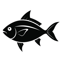 vector illustration of a fish