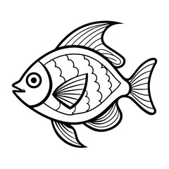 fish vector illustration