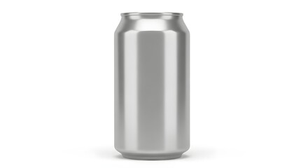Sleek Aluminum Can Mockup Perfect for Beverage Branding