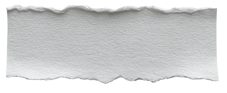 Ripped piece of white paper (4)