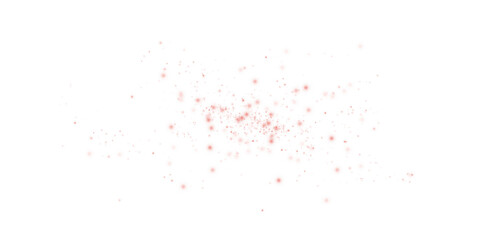 Shimmering Red Abstract Stars and Light Overlay with Glowing Particles and Glistening Shine for Luxury Backgrounds