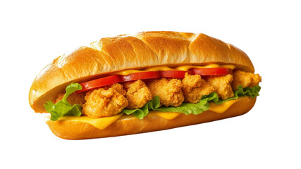 Sandwich isolated on white background 