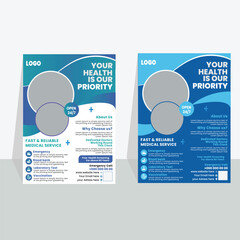 Modern Healthcare Flyer Template for Hospital