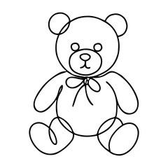 teddy bear cartoon