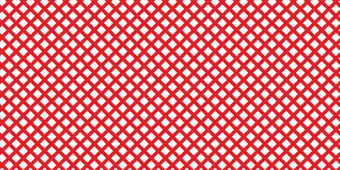 Red stripes on white background. Striped diagonal pattern Vector illustration of Seamless background Christmas or winter theme Background  lines modern