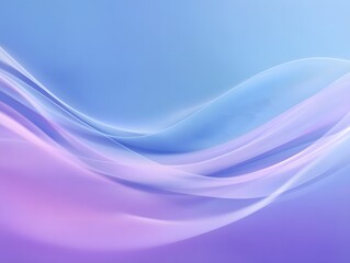 Fototapeta premium Blue Purple Soft Abstract Flow