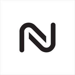  N Letter Logo Design
