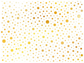 gold dots on transparent background © mr.mmz