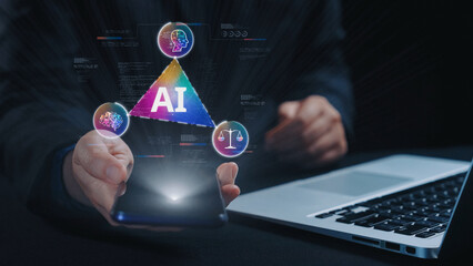 AI Assistant Brain Processor with LLM Technology, Big Data, Machine Learning, Generative AI for Business Support, Future Agentic AI Technology and Artificial Intelligence Prompt Engineering. Elide