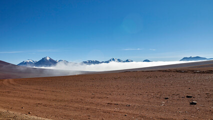 The landscape at San Pedro de Atacama