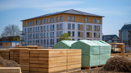 Sustainable Affordable Housing Using Reclaimed Wood and Green Insulation