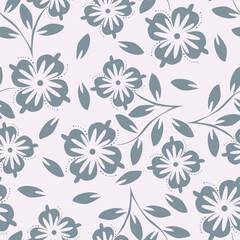 Obraz premium seamless floral pattern
