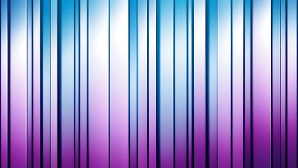 A gradient composition featuring vertical stripes in blue transitioning to purple, soft lighting enhances the smooth color blend, digital art style