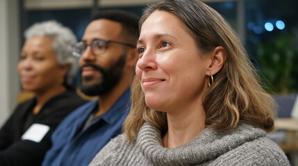 Obraz premium Housing Justice Storytelling Event Shares Lived Experiences of Crisis