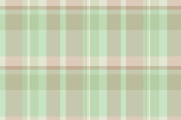 Famous check fabric textile, rough pattern vector plaid. Cotton background tartan seamless texture in light and pastel colors.