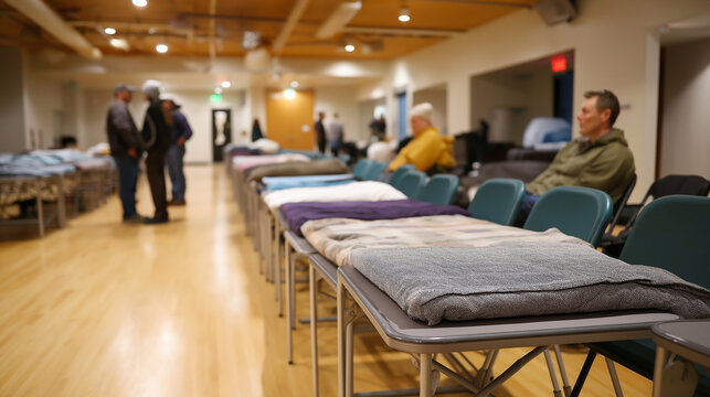 Winter Emergency Shelter Opens for Homeless Community Support