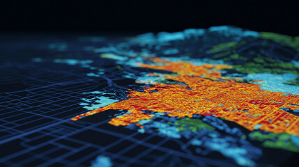 Naklejka premium Mapping Housing Discrimination for Social Justice and Equity