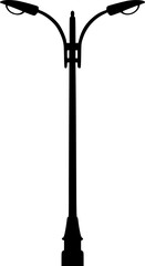 Street Light Eps Vector, Silhouette, Logo, Street Light Eps Vector Cut Files for Cricut Design, Street Light Digital Commercial Clipart
