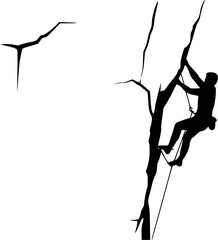 Tree Services vector eps, Silhouette, Logo, Tree Services vector eps Cut Files for Cricut Design, Tree Services Digital Commercial Clipart