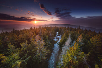 Radziejowa - Beskid Sądecki - wieża widokowa © Radosław Dybała