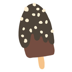  chocolate popsicle cartoon 