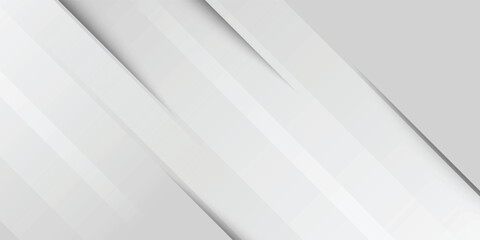 Obraz premium Abstract white background. Minimal geometric white light background modern gradient.