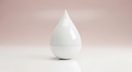Fototapeta premium Humidifier in a shape of water drop